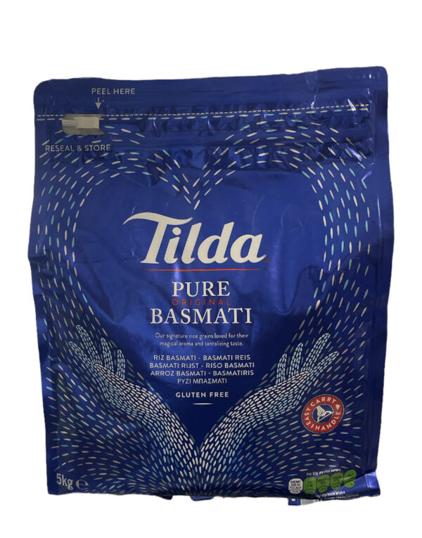 Tilda Pure Basmati Rice 5kg - ZakiAsianFoods