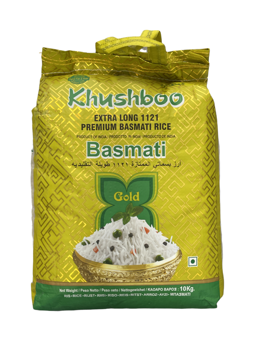 Khushboo Extra Long 1121 Basmati Rice Gold XL 10kg