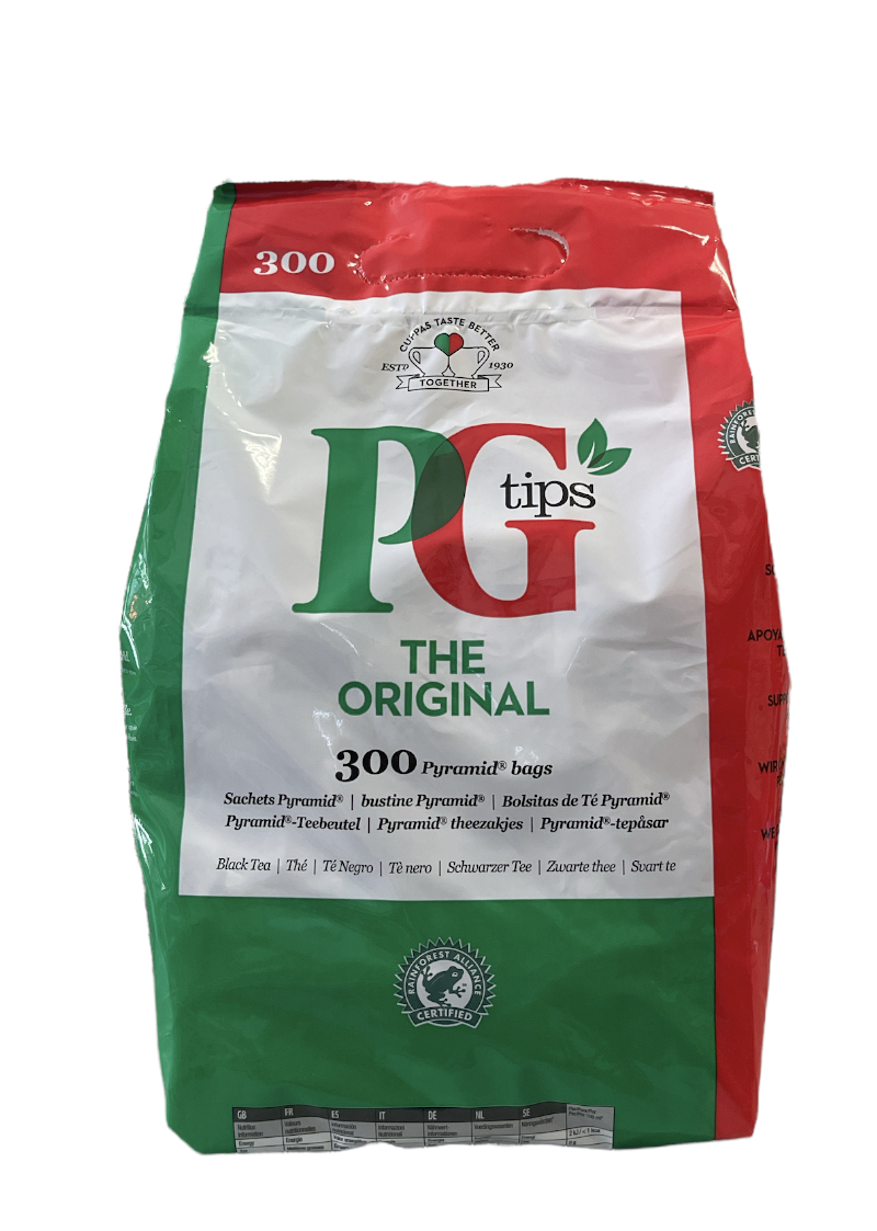 PG Tips – Pyramid Teabags Black Tea – 300 teabags