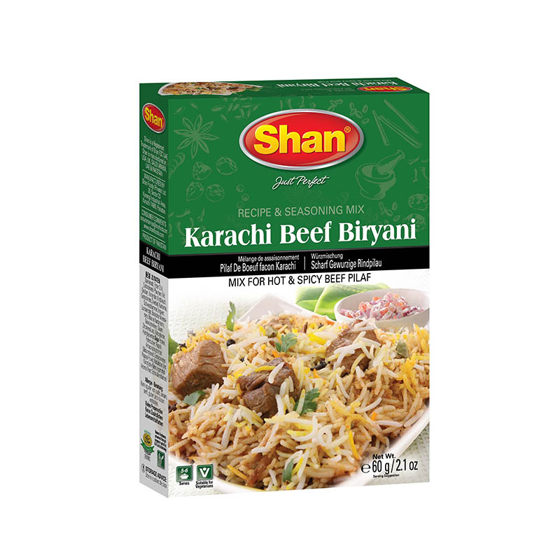 Shan Karachi Rindfleisch Biryani 60g