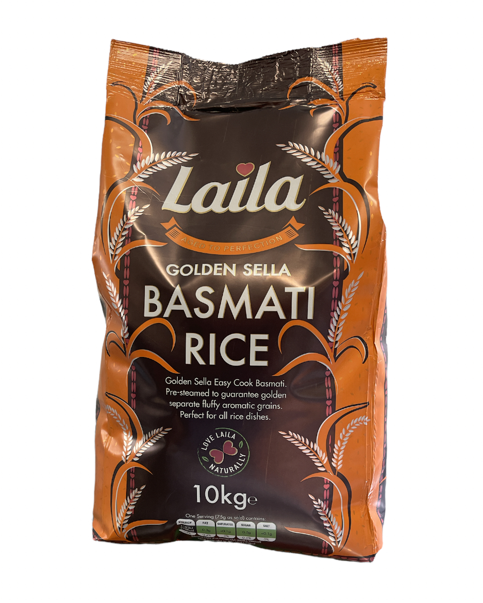 Laila Golden Sella Basmati Reis 10kg