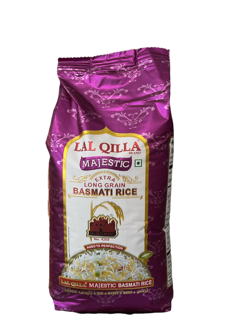 Lal Qilla Majestic, Naturally Aged, Gluten Free, Basmati Rice 1KG