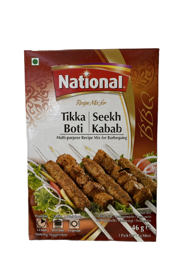 National Tikka Seekh (Boti Kabab) – 46g