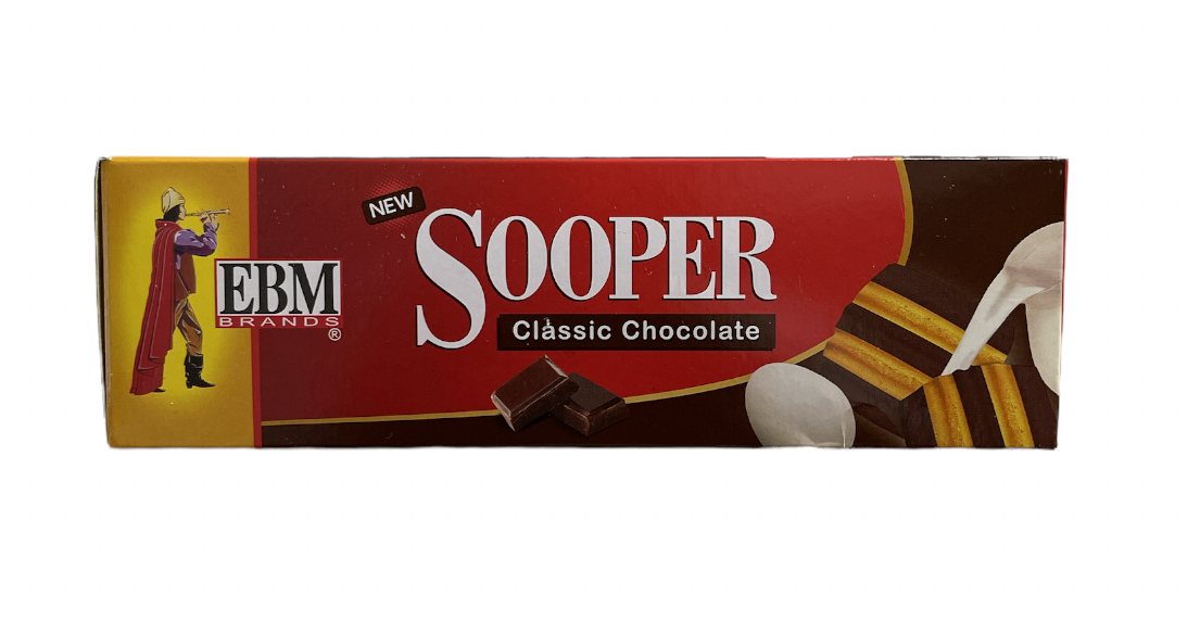 EBM Sooper Chocolate Cookies 107g