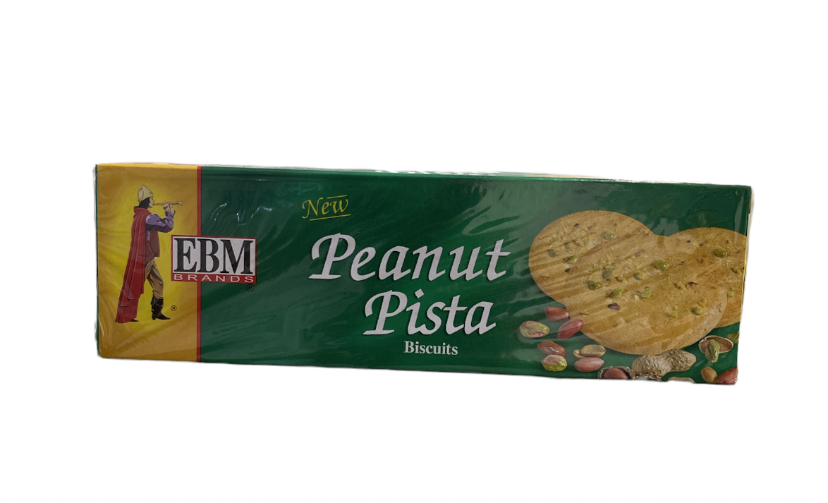 EBM Peanut Pista Biscuits 118.3g