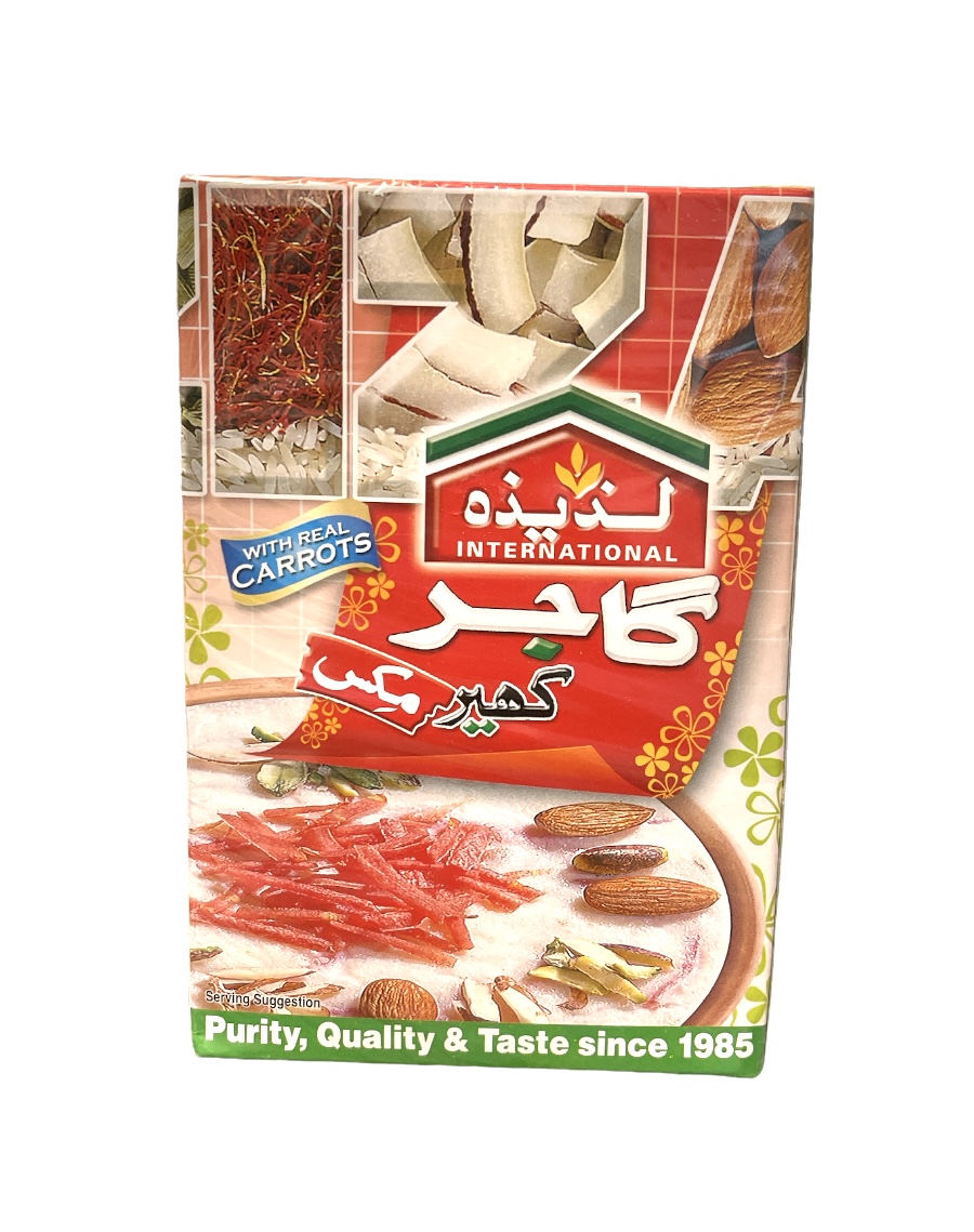 Laziza Kheer Mix – Gajar (Karotten-Mischung für ein Puddingdessert) 155g