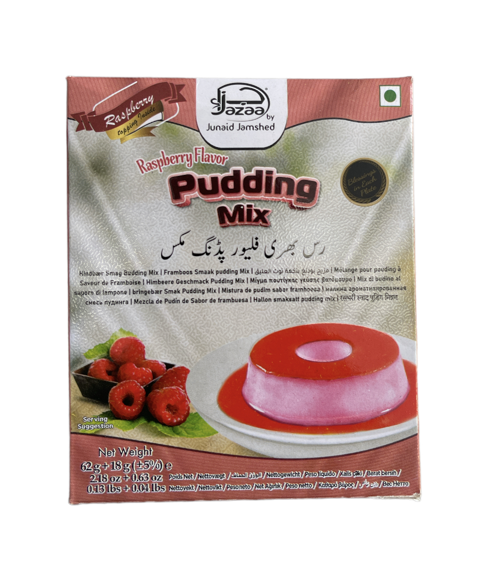 Jazaa Pudding Mix Raspberry Flavor 80g