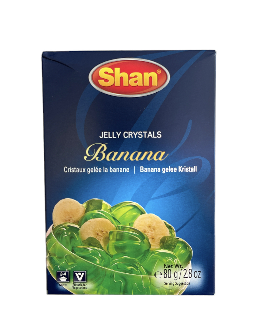 Shan Jelly Crystals Banana (80g)