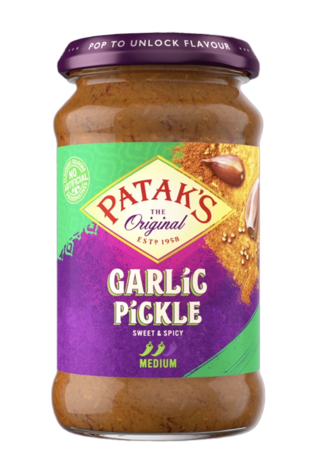 Patak’s Garlic Pickle 300g