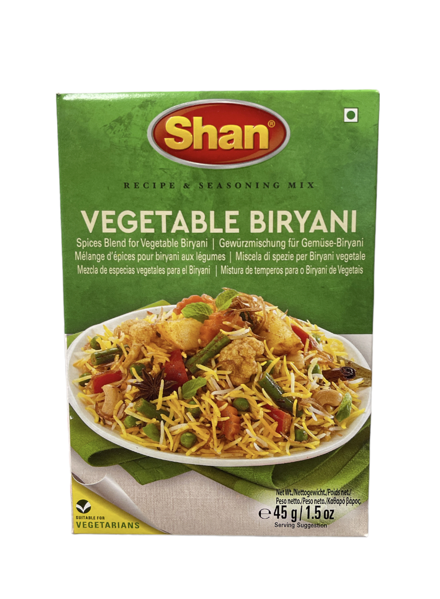 Shan vegetable Biryani 45g