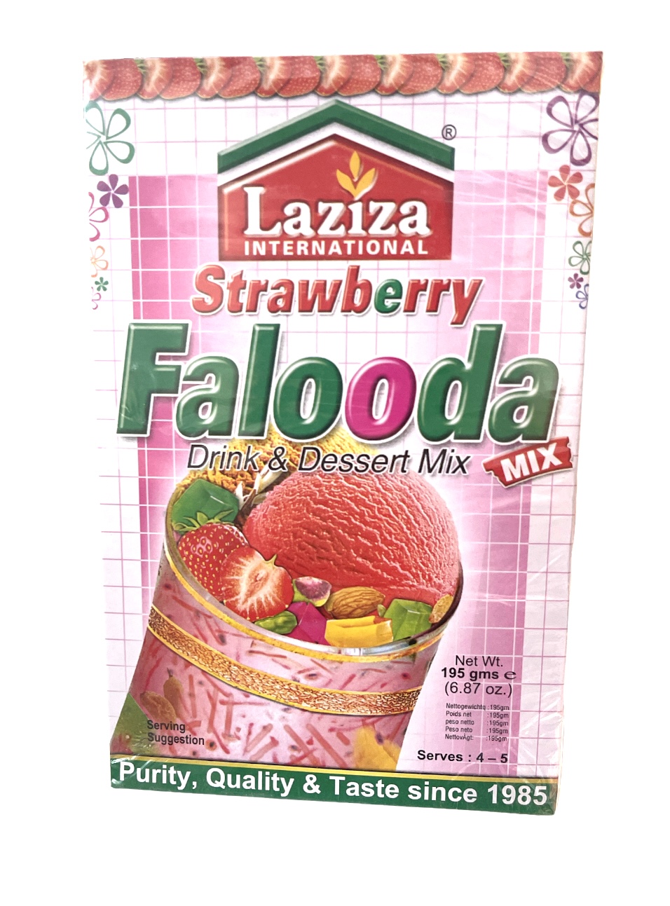 Laziza Falooda Strawberry Jelly 200g