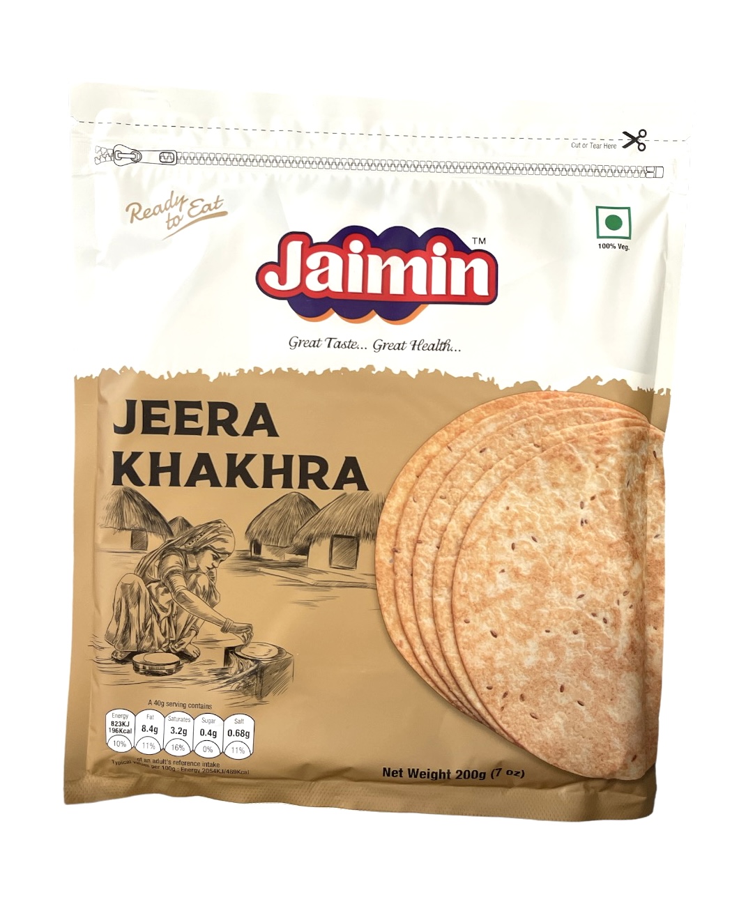 Jaimin Khakhra – Jeera 180g