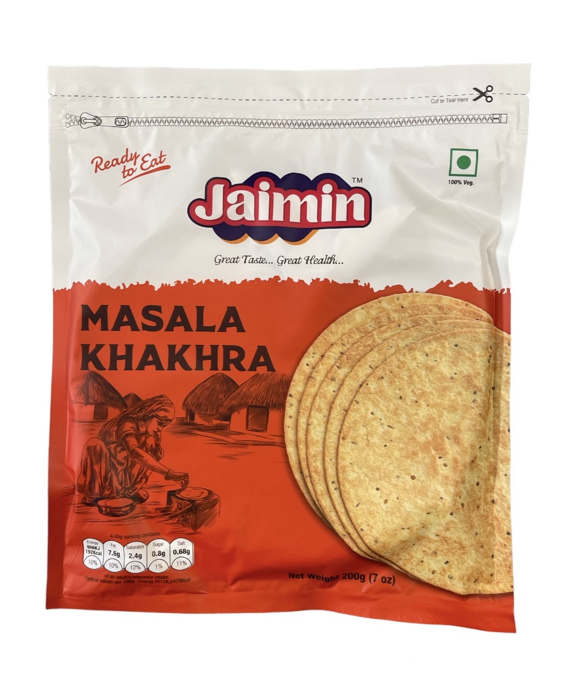 Jaimin Khakhra Masala 200 G