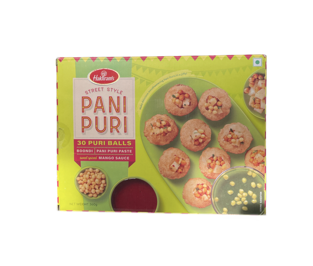 HALDIRAM’S Pani Puri(Gol Gappa) Kit (360g) | Fertig zum Verzehr