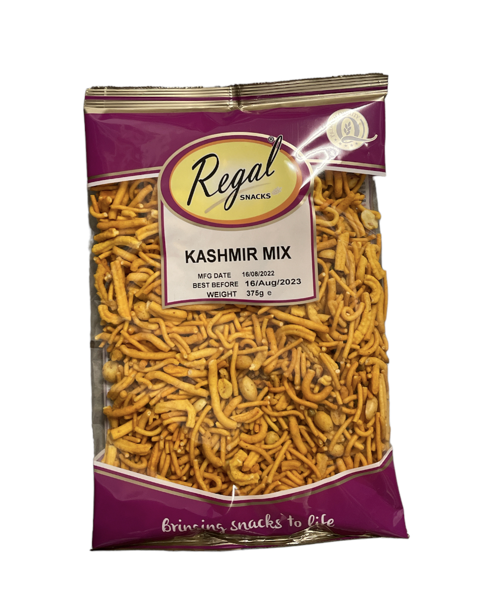 Regal Kashmir-Mischung, Namkeen, Snacks, 375g