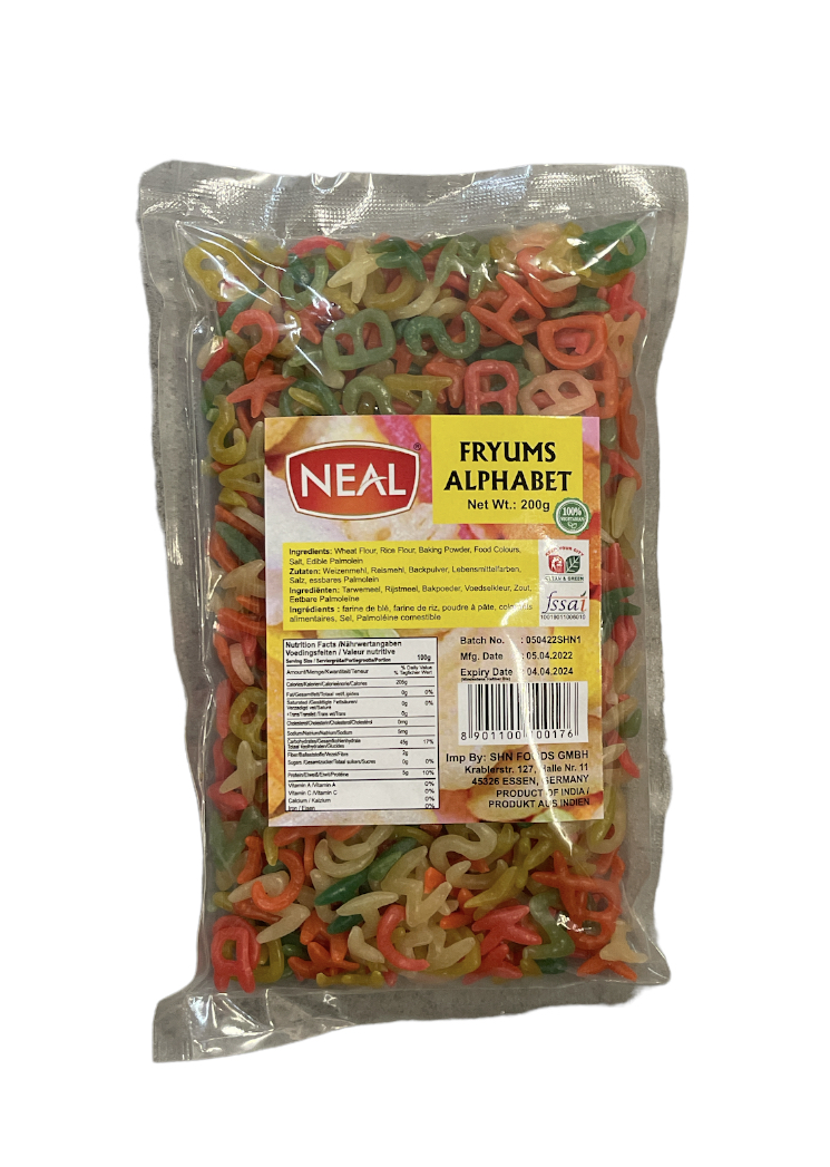 Neal Fryums Alphabet 200g