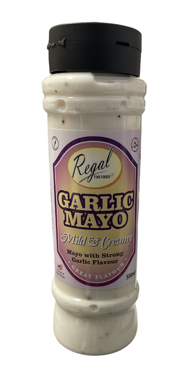 Regal Garlic Mayo Sauce, Mild & Creamy 500ml