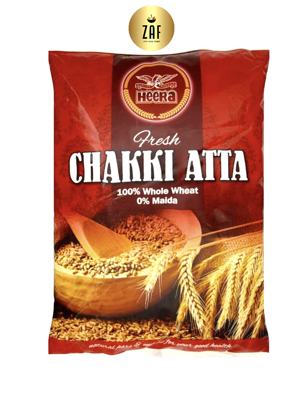 Heera Fresh Chakki Atta Whole Wheat Flour 10KG