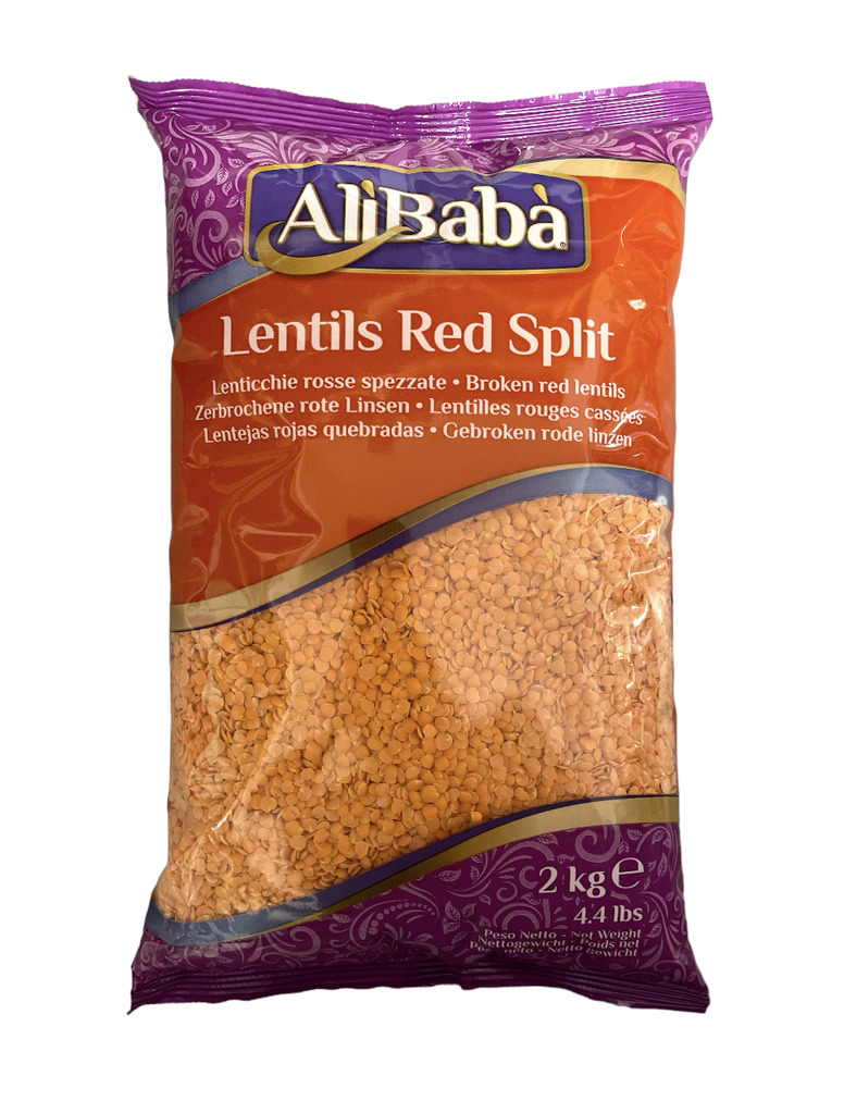 Ali Baba Red Split Lentils (Masoor Dal)-2KG