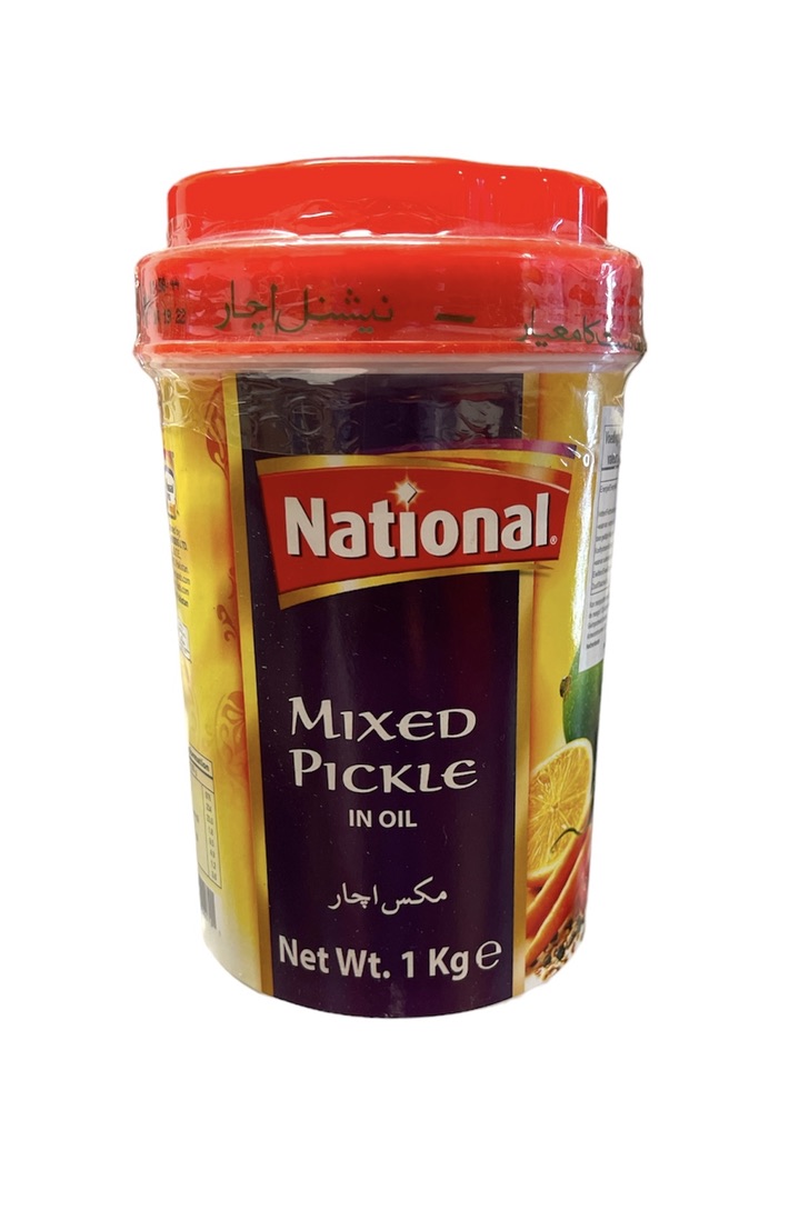 National Mixed Pickle In Oil 1kg