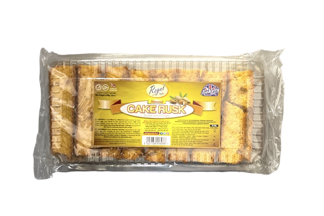 Regal Almond Cake Rusk 630g