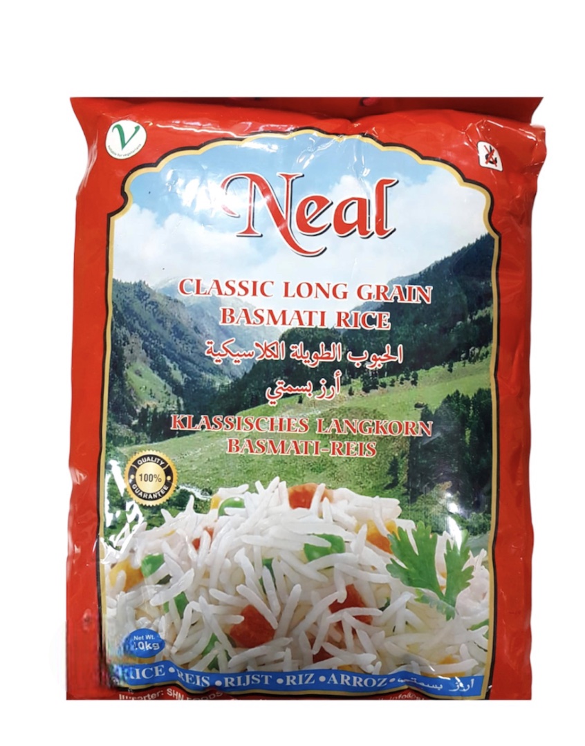 Neal Extra Long Basmati Rice 20Kg