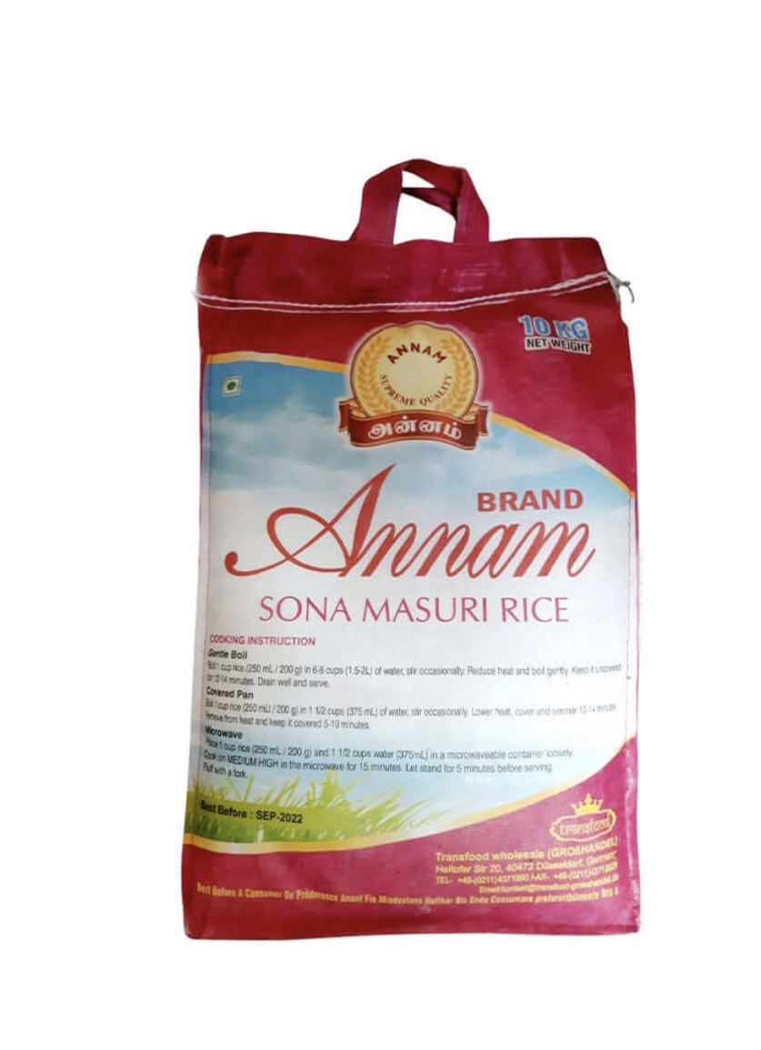 ANNAM SONA MASURI RICE 10Kg