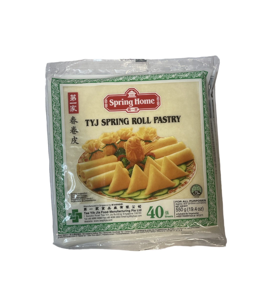 Spring Home TYJ SPRING ROLL PASTRY 40 Sheets 550g