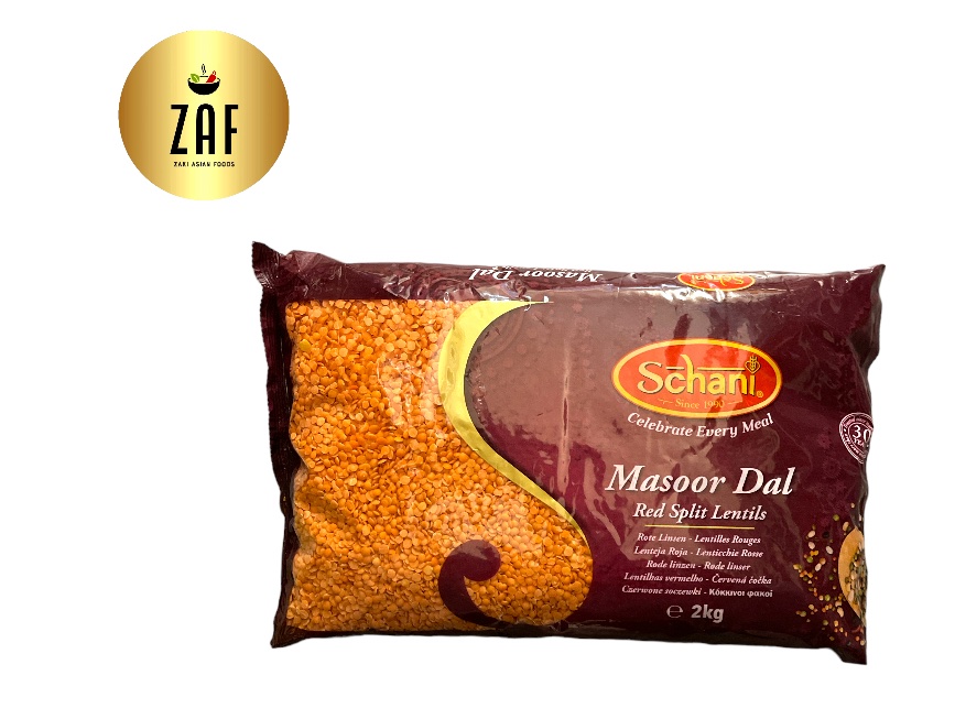 Schani Masoor Dal- Rote geteilte Linsen-2Kg