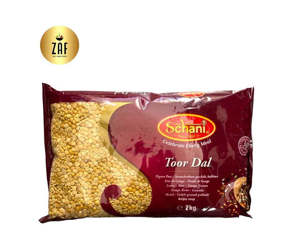 Schani Toor Dal Plain(Linsen geschält) 2Kg