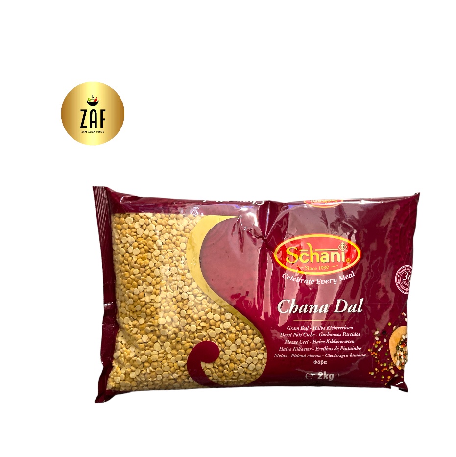 Schani Kichererbsen halb & geschält (Chana Dal) 2Kg