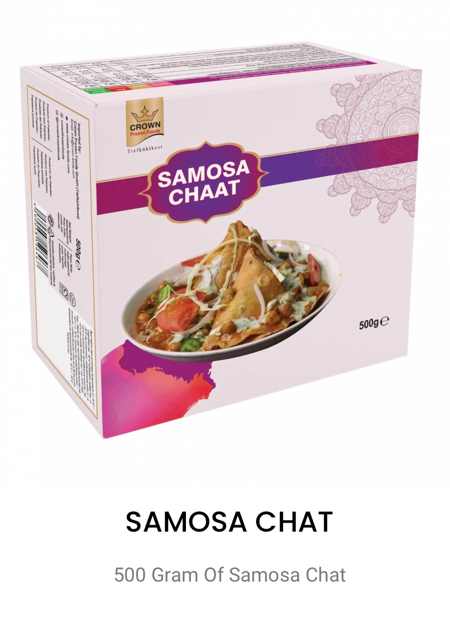 Crown Of Samosa Chat 500g