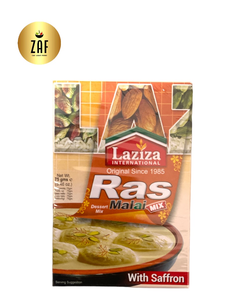 Laziza Rasmalai Mix Saffron (75g)