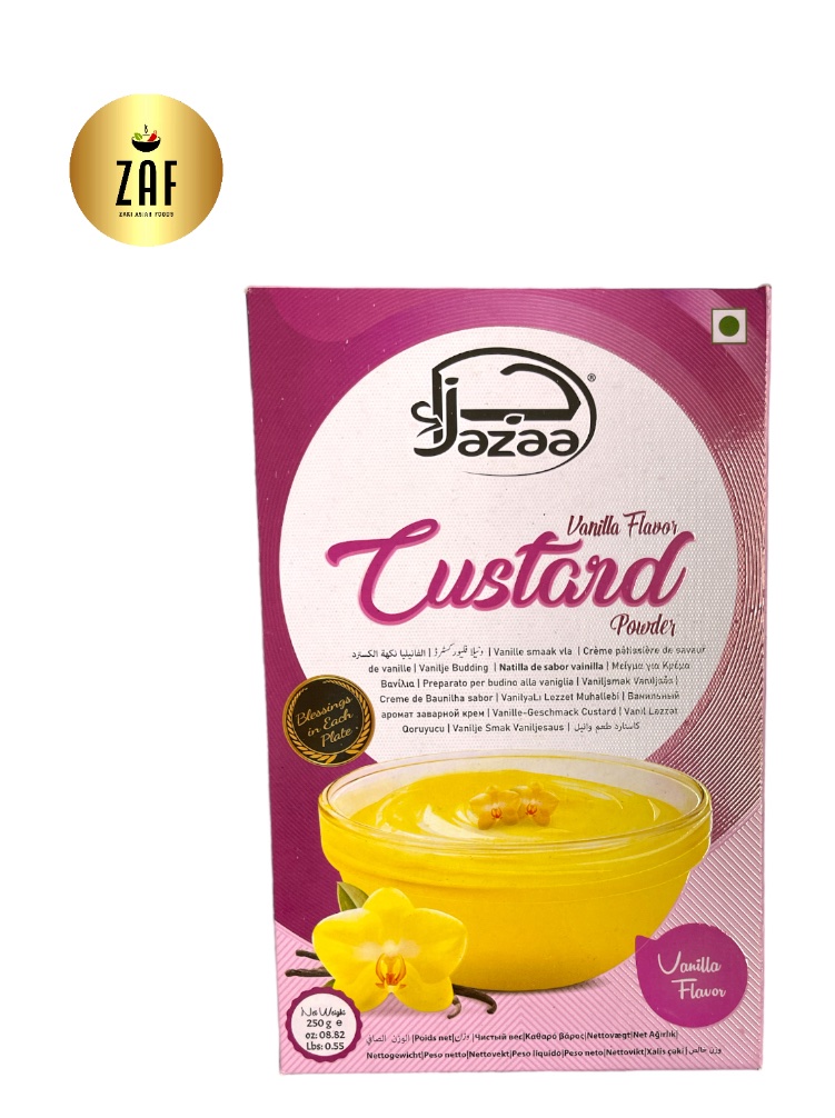 Jazaa Custard Powder Vanilla Flavor 250g