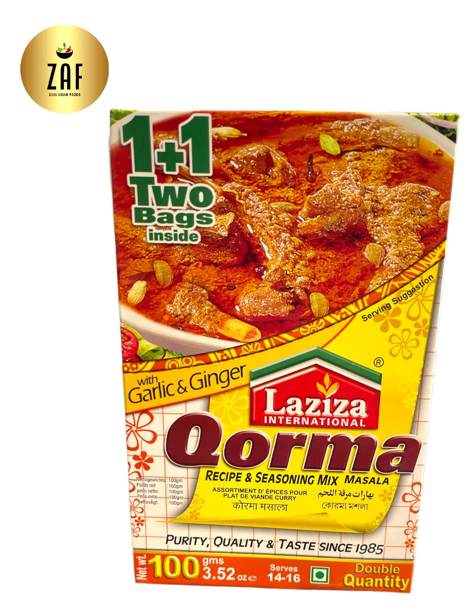 Laziza Qorma Recipe & Seasoning Mix Masala 100g