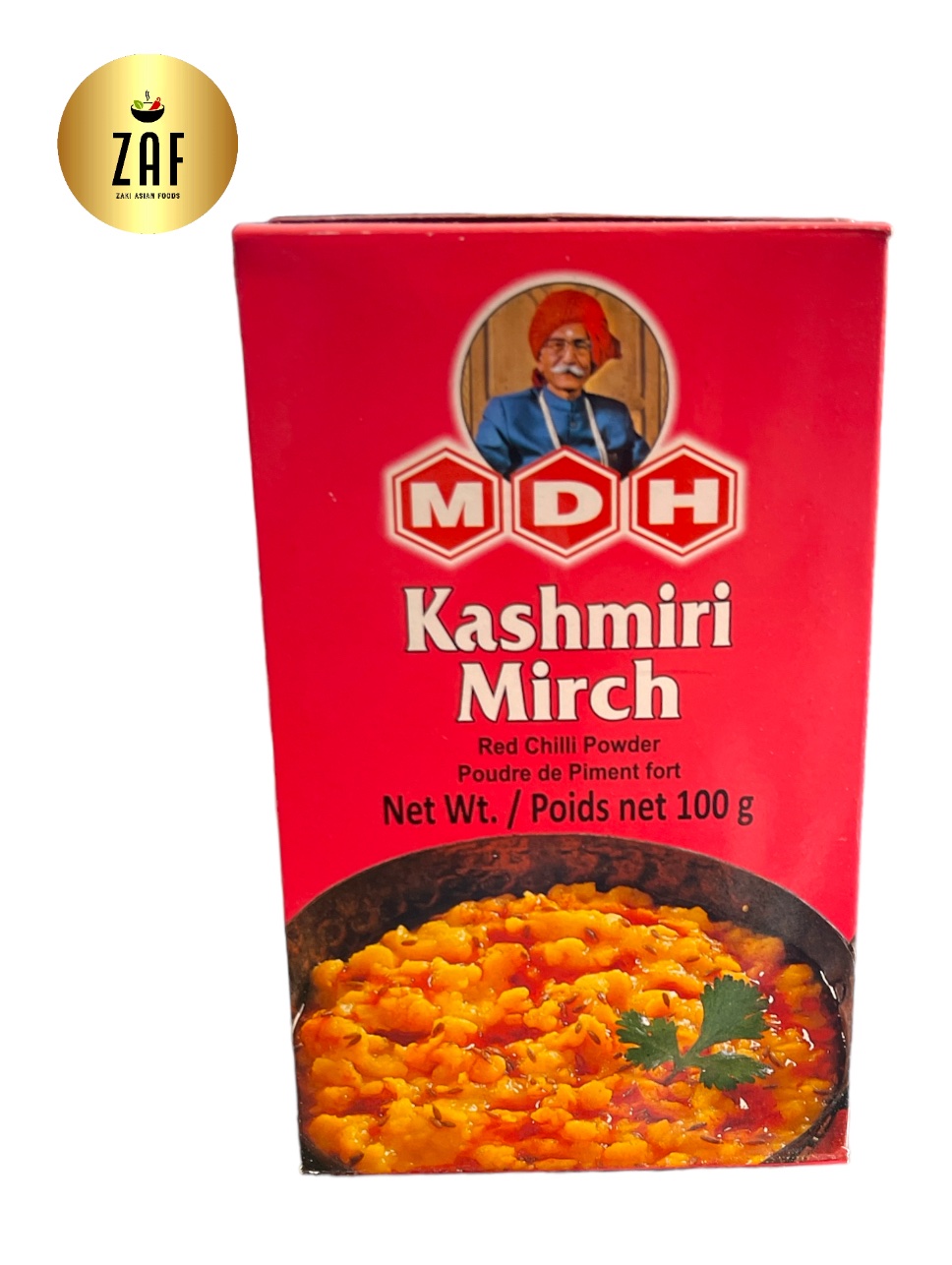 MDH KASHMIRI MIRCH (ROTES CHILIPULVER FÜR TANDOORI-GERICHTE) 100G