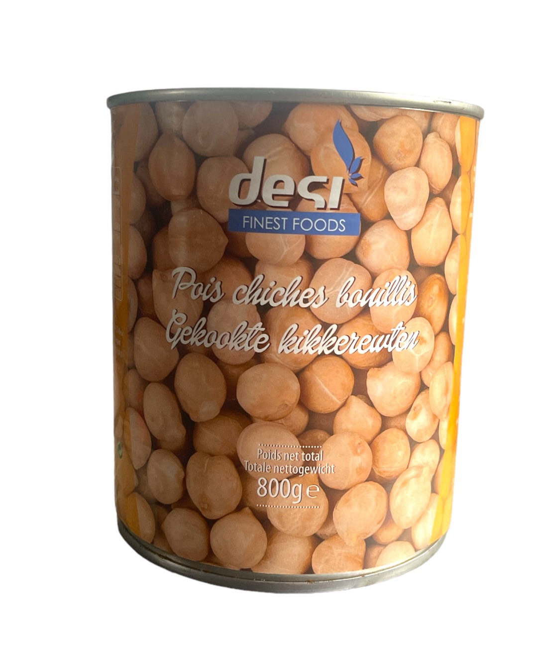 Desi Boiled Chickpeas 800g