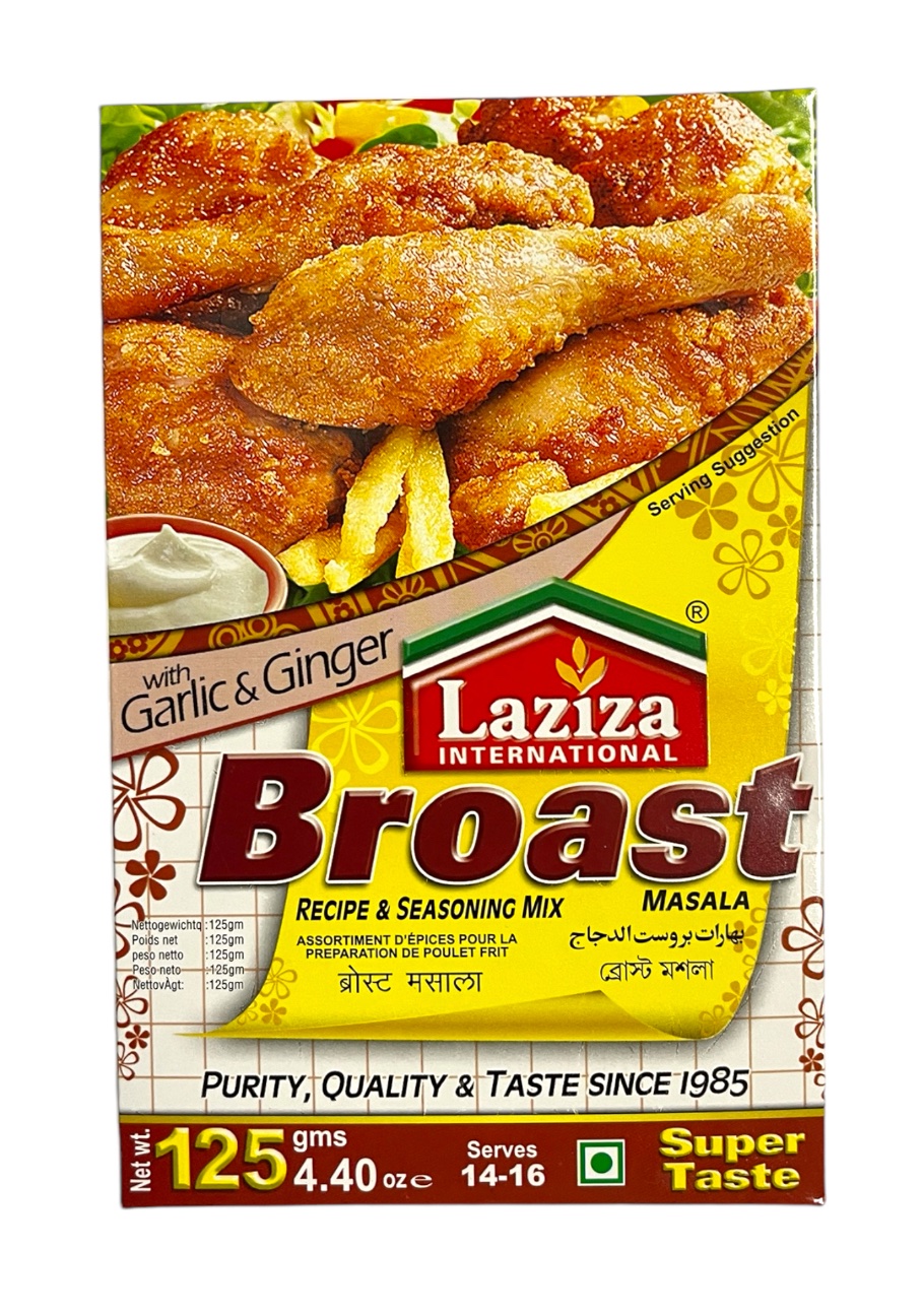 Laziza Broast Masala – Recipe  Seasoning Mix