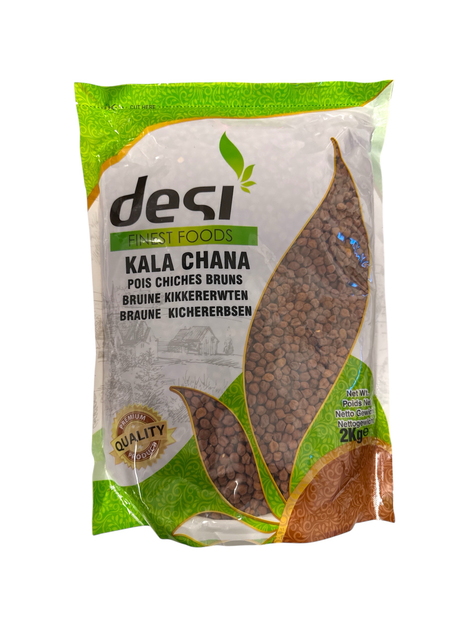 Desi Kala Chana (Brown Chickpeas) 2Kg