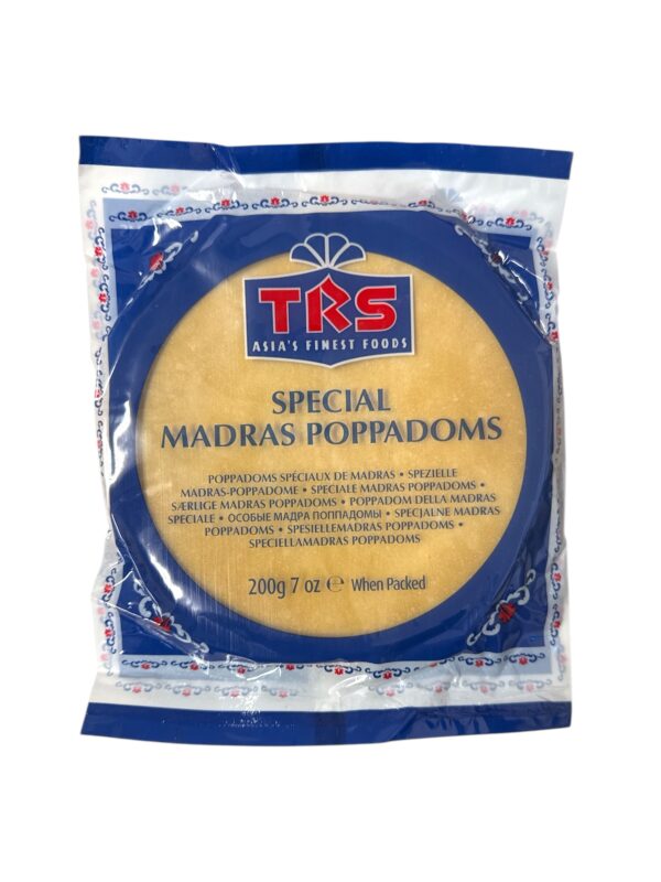 TRS Special Madras Poppadoms 200g