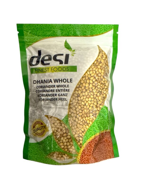 Desi Finest Foods - Whole Coriander Seeds 100g