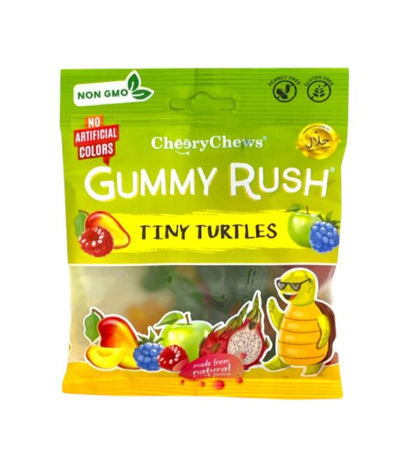 Gummy Rush® Tiny Turtles 80g