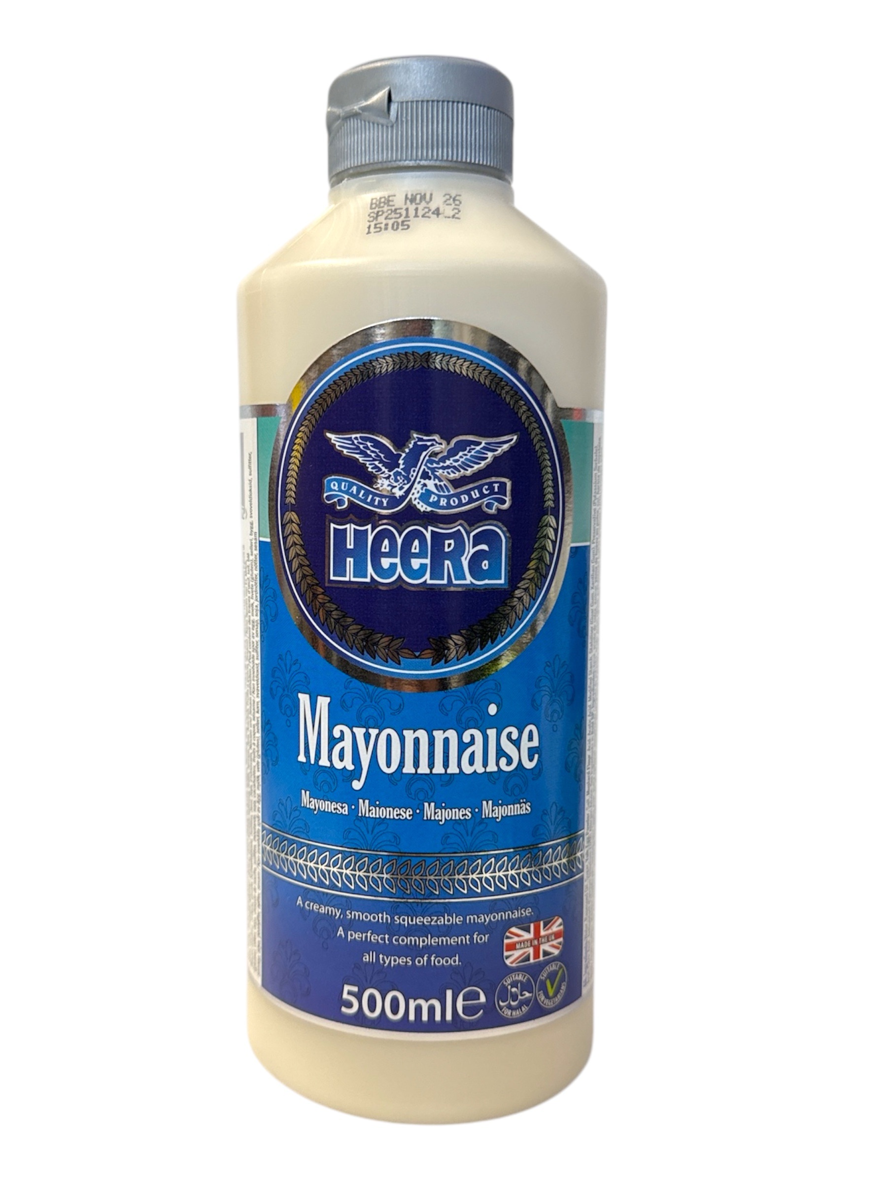 Heera Mayonnaise (CERTIFIEDHALAL) 500g