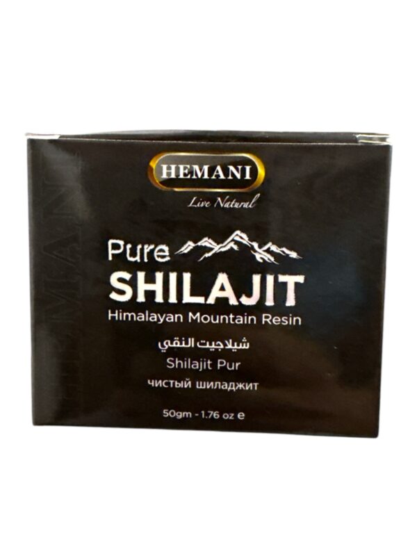 Hemani Reines Shilajit - Bergharz aus dem Himalaya 50g