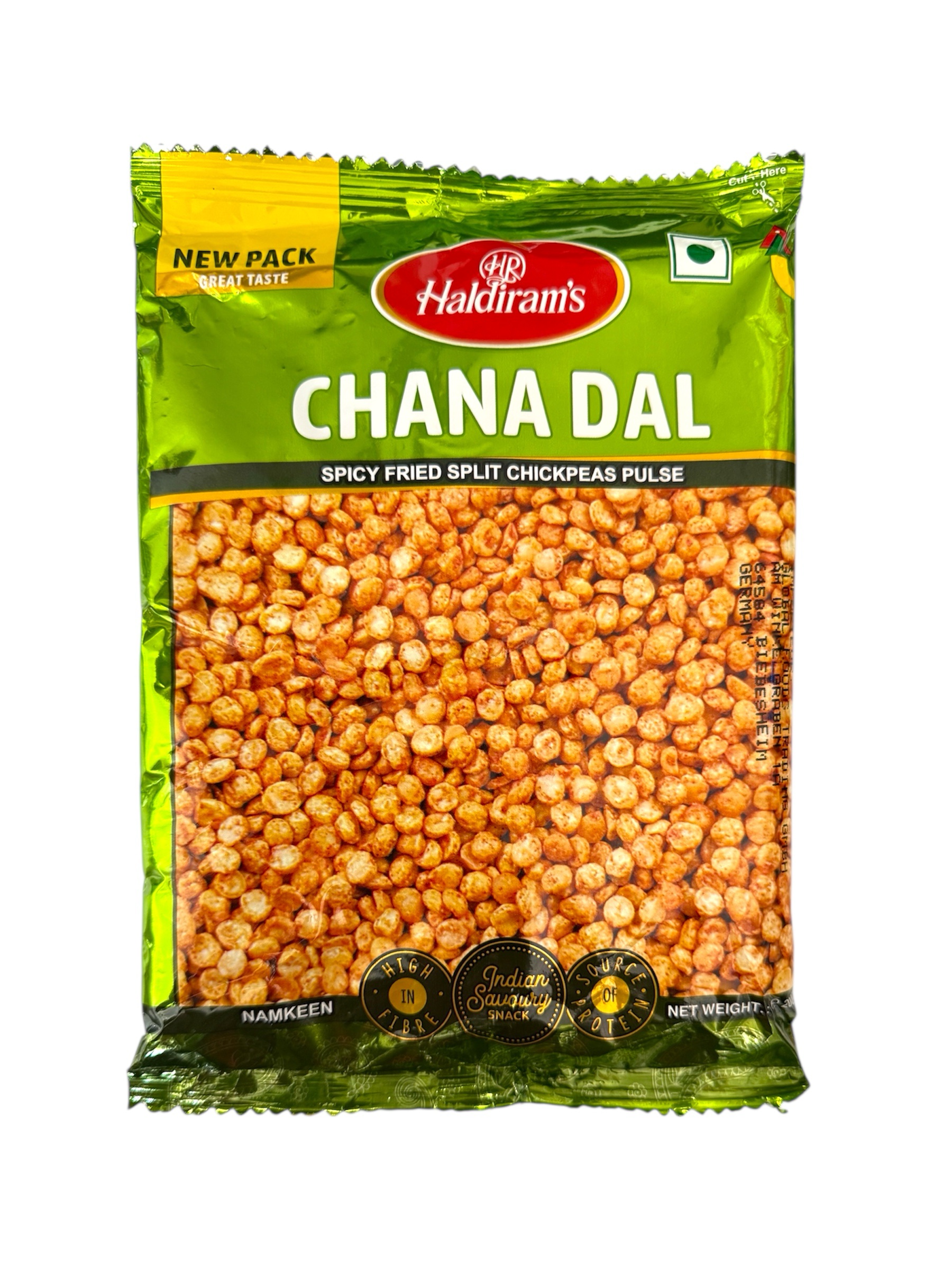 Haldiram’s Chana Dal – Gewürzte gebratene Kichererbsen Pulse – 200g
