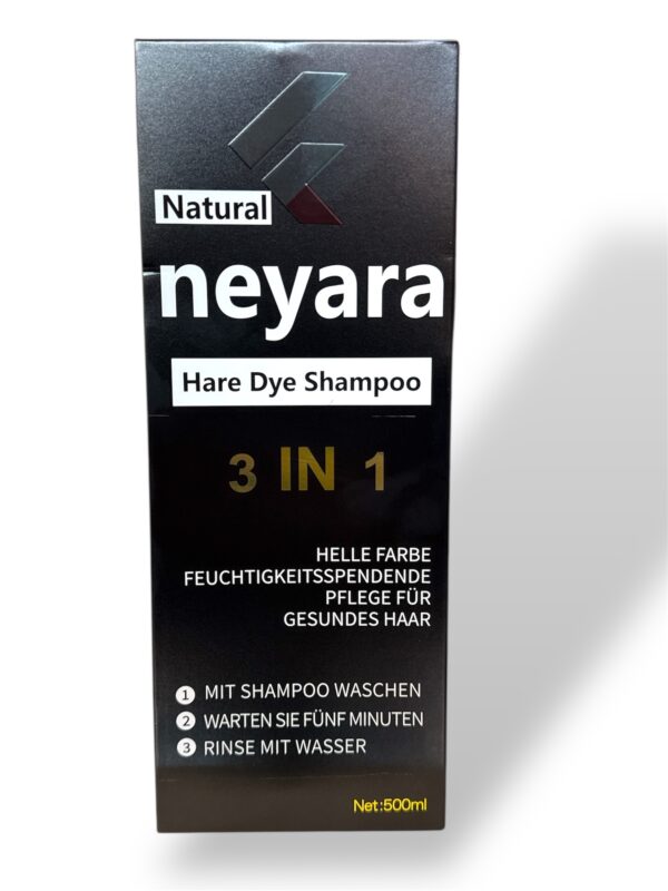 Neyara 3-in-1 Hair Dye Shampoo – 500ml