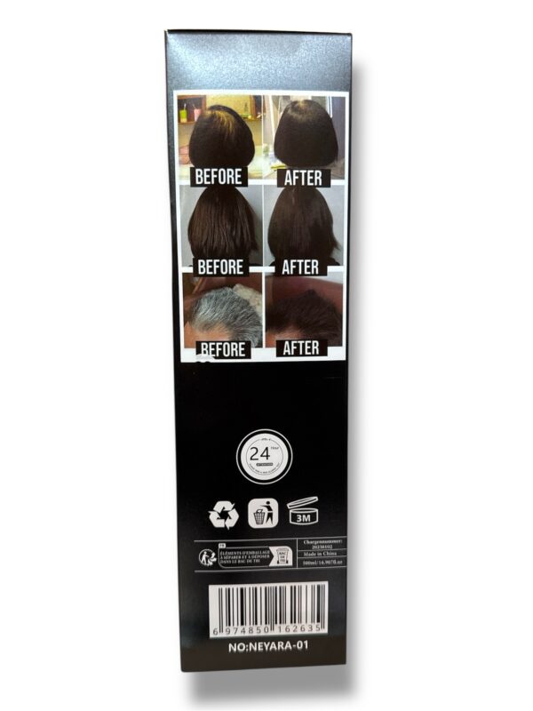 Neyara 3-in-1 Hair Dye Shampoo – 500ml - Image 2