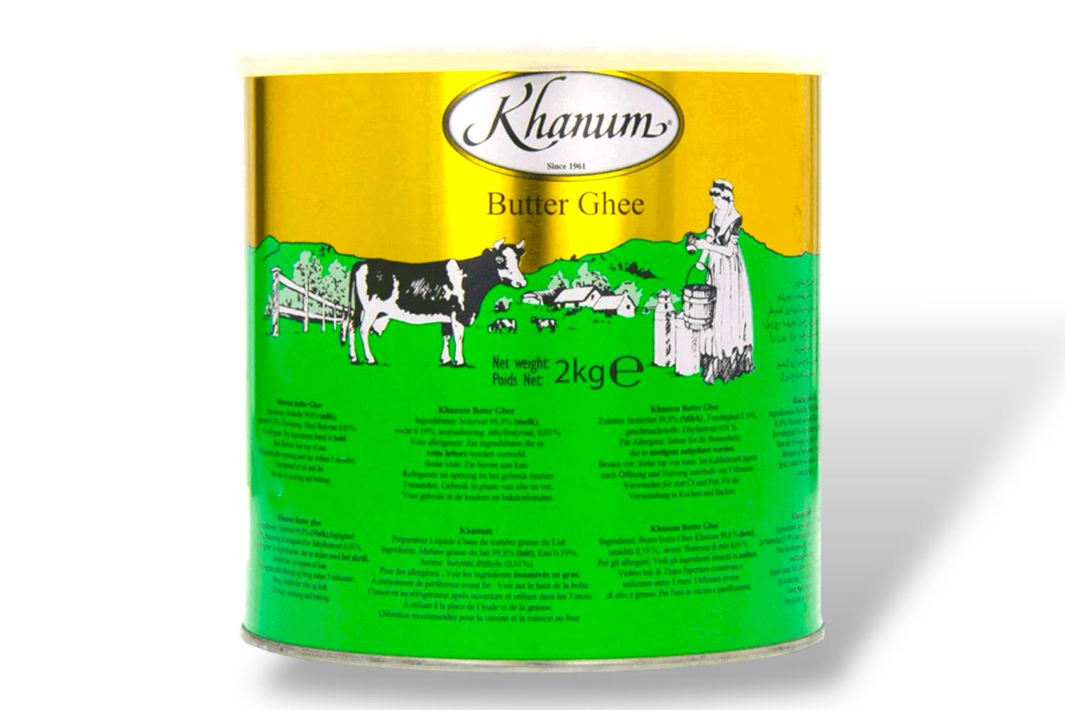 Khanum Butter Ghee 2KG – Bild 2